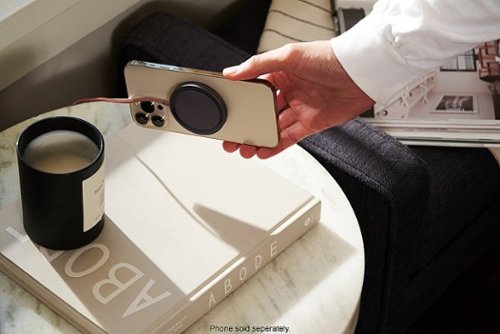 Courant MAG:1 Leather Single-Device Charger - Saddle GLOBAL SHIPPING