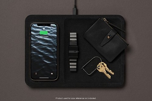 Courant MAG:3 Linen 2-in-1 Magnetic Charging Tray - Charcoal GLOBAL SHIPPING