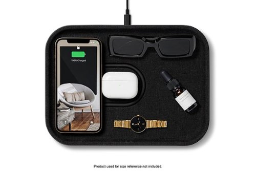 Courant MAG:3 Linen 2-in-1 Magnetic Charging Tray - Charcoal HOW TO BUY