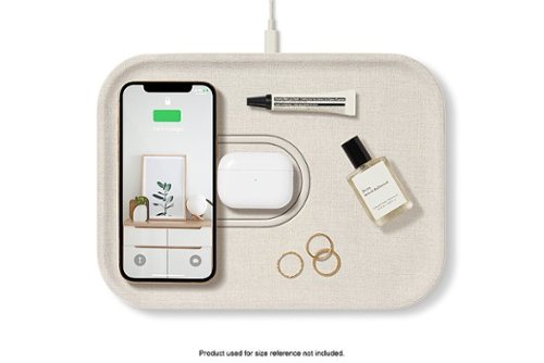 Courant MAG:3 Linen 2-in-1 Magnetic Charging Tray - Natural HOW TO BUY