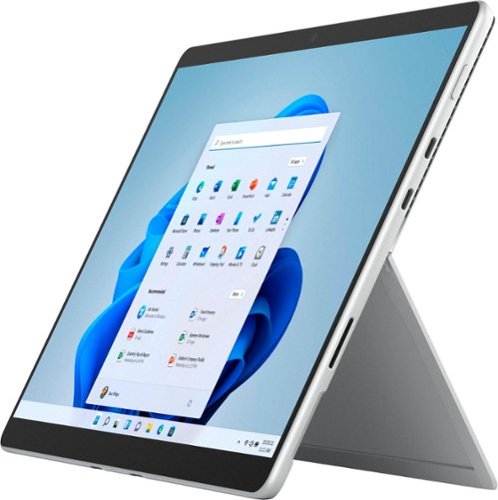 Microsoft - Refurbished Surface Pro 8 – 13” Touch Screen – Intel Evo Platform Core i7 – 16GB Memory – 256GB SSD – Device Only - Platinum