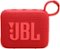 JBL - Go 4 Portable Bluetooth Speaker - Red-Front_Standard 