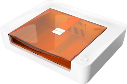 Glowforge - Spark 3D Craft Laser - Orange & White-Alt_View_Standard_24 