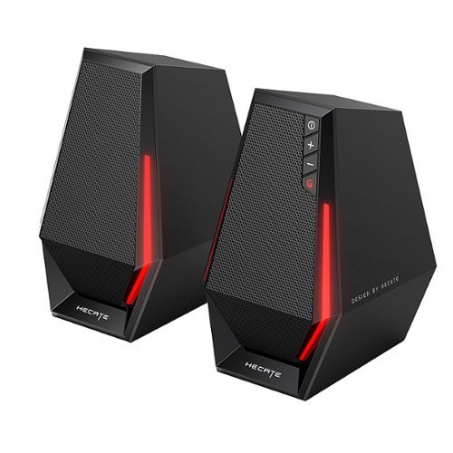 Edifier G1500 2.0 Bluetooth Gaming Speakers with RGB Lighting (2-Piece) - Black BUY IN DUBAI
