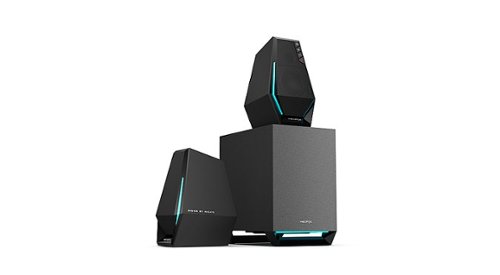 Edifier G1500 MAX 2.1 Bluetooth Gaming Speakers with RGB Lighting (3-Piece) - Black BUY IN DUBAI