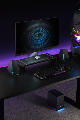 Edifier G1500 MAX 2.1 Bluetooth Gaming Speakers with RGB Lighting (3-Piece) - Black SHOP ONLINE