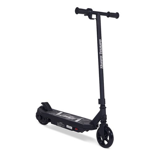 Hyper - Jammer Electric Scooter Ride w/ 8 Mile Range & 10 mph Max Speed - Black