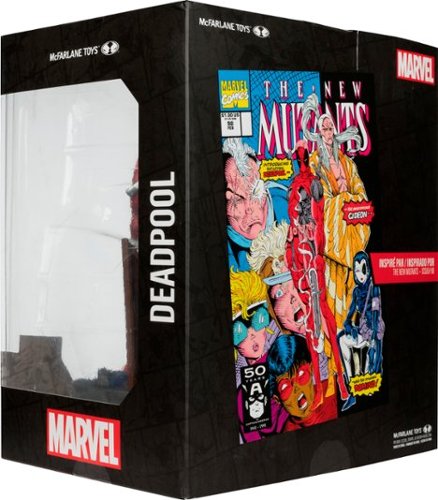 McFarlane Toys Marvel Deadpool 1:10th Scale 6.6 Posed Figure with Scene (The New Mutants #98) HOW TO BUY