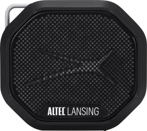 Altec Lansing HydraTrek Bluetooth Waterproof Speaker - Black