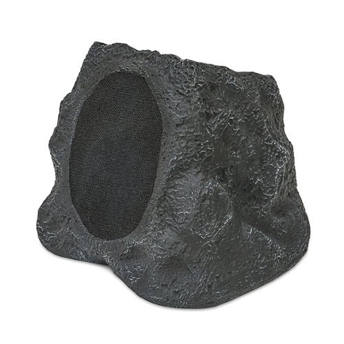 Victrola Outdoor Wireless Bluetooth Solar Rock Speaker Connect (Each) - Granite GLOBAL SHIPPING