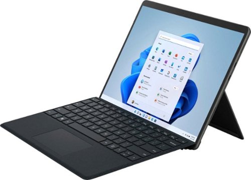 Microsoft - Refurbished Surface Pro 8 – 13” Touch Screen – Intel Evo Platform Core i5 – 8GB Memory – 256GB SSD – with Black Keyboard - Graphite