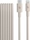 Beats - 5' USB-C to Lightning Woven Cable - Surge Stone-Front_Standard