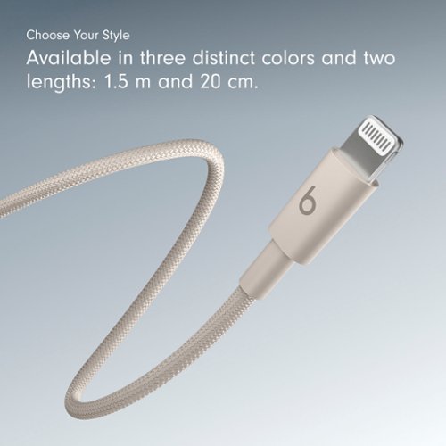 Beats 5' USB-C to Lightning Woven Cable - Surge Stone SHOP ONLINE