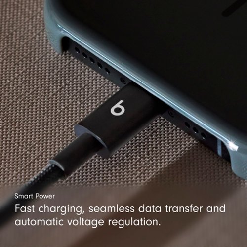 Beats 5' USB-C to USB-C Woven Cable - Bolt Black SHOP ONLINE
