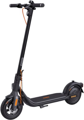 Segway - Ninebot F2 Pro Electric Scooter w/22 miles Max Operating Range & 20 mph Max Speed - Black