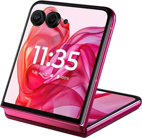 Motorola razr+ 2024 256GB (Unlocked) - Hot Pink SHOP ONLINE