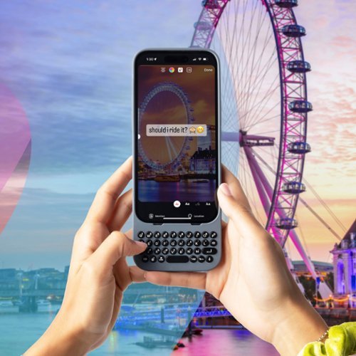Clicks Keyboard for Apple iPhone 15 Pro - London Sky BUY ONLINE