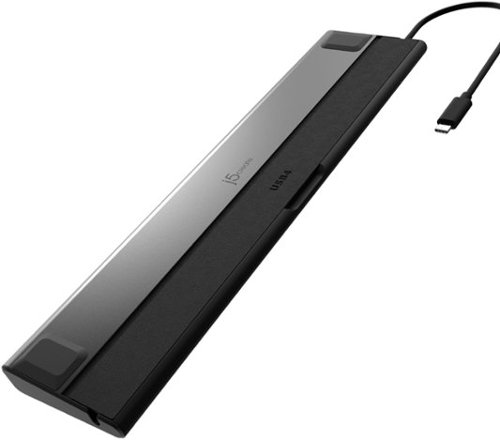 j5create USB4 Triple 4K Multi-Port Docking Station - Space Gray & Black WORLDWIDE DELIVERY