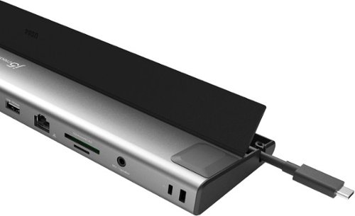 j5create USB4 Triple 4K Multi-Port Docking Station - Space Gray & Black GLOBAL SHIPPING
