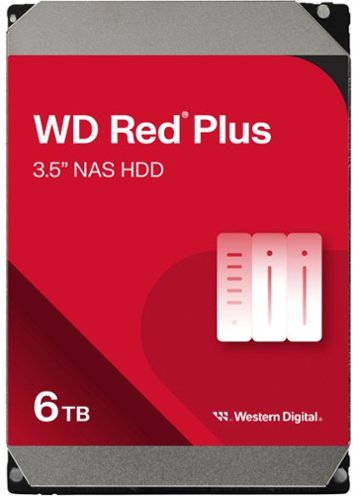 WD Red Plus 6TB NAS Internal Hard Drive INTERNATIONAL SHIPPING