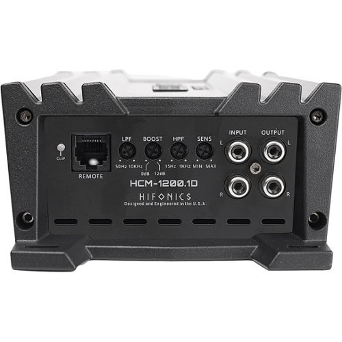 Hifonics COLOSSUS MINI 1200W Ultra-Compact Mono Block Car Audio Amplifier - Black GLOBAL SHIPPING