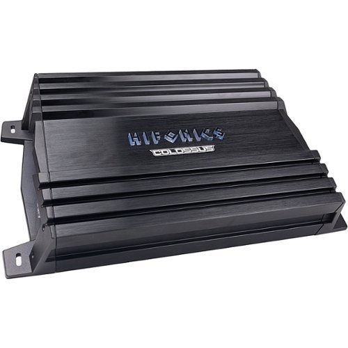 Hifonics COLOSSUS PRO 3000W Four-Channel Car Audio Amplifier - Black WORLDWIDE DELIVERY