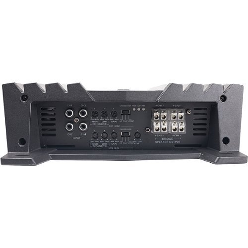 Hifonics COLOSSUS PRO 3000W Four-Channel Car Audio Amplifier - Black GLOBAL SHIPPING
