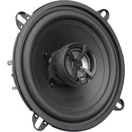 MB Quart Discus 5-1/4 2-Way Car Speakers with Polypropylene Cones (Pair) - Black WORLDWIDE DELIVERY