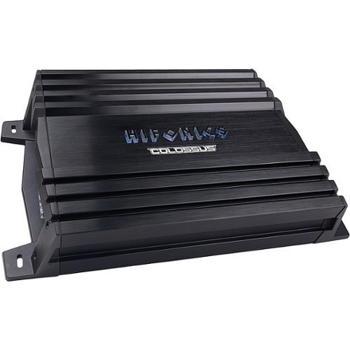 Hifonics COLOSSUS PRO 2000W Four-Channel Car Audio Amplifier - Black WORLDWIDE DELIVERY