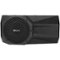 MB Quart - Jeep JL Wrangler Tuned 12" Single-Voice-Coil 2-Ohm Loaded Subwoofer Enclosure with Integrated 400W Amp - Black-Front_Standard