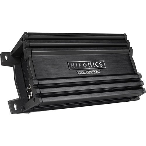 Hifonics COLOSSUS MINI 1500W Ultra-Compact Mono Block Car Audio Amplifier - Black WORLDWIDE DELIVERY