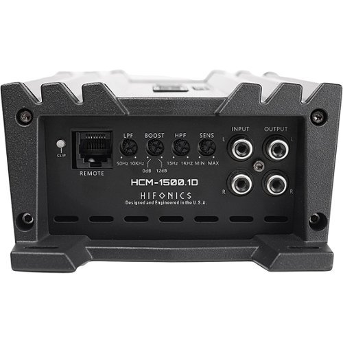 Hifonics COLOSSUS MINI 1500W Ultra-Compact Mono Block Car Audio Amplifier - Black GLOBAL SHIPPING