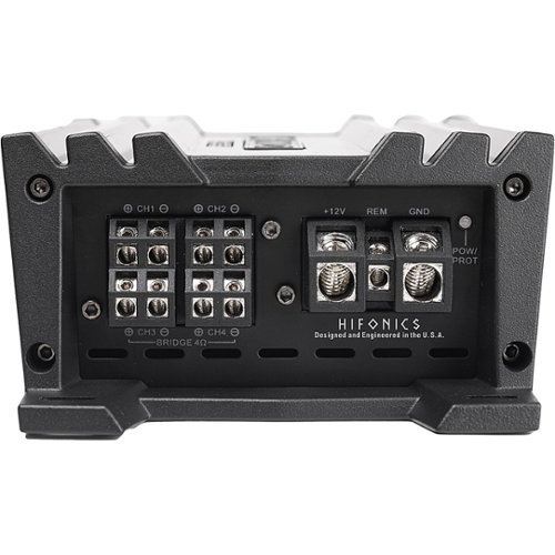 Hifonics COLOSSUS MINI 400W Ultra-Compact Four-Channel Car Audio Amplifier - Black HOW TO BUY