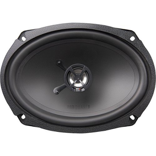 MB Quart Discus 6 x 9 2-Way Car Speakers with Polypropylene Cones (Pair) - Black WORLDWIDE DELIVERY