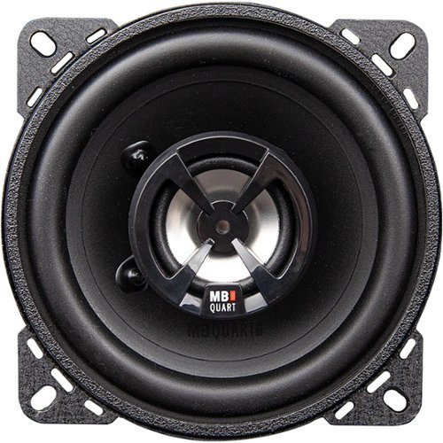 MB Quart Discus 4 2-Way Car Speakers with Polypropylene Cones (Pair) - Black WORLDWIDE DELIVERY