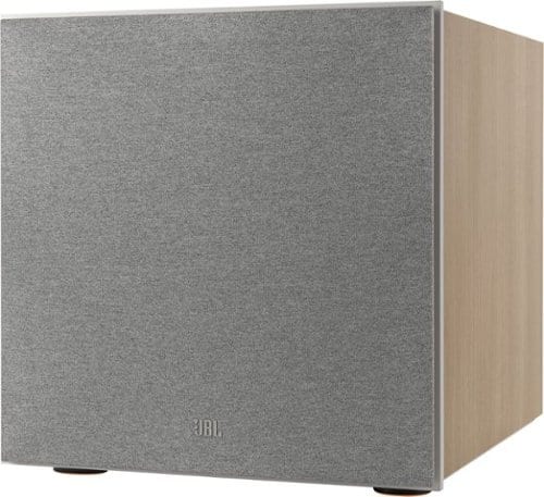 JBL - Stage 220P 12-Inch Powered Subwoofer - Latte