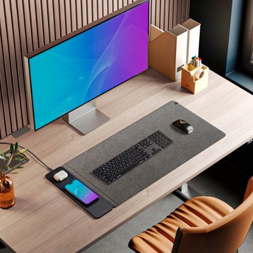 JOURNEY ALTI ULTRA Fast Wireless Charging Desk Mat - Midnight BUY IN SINGAPORE