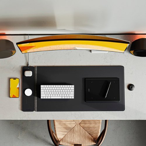JOURNEY ALTI ULTRA Fast Wireless Charging Desk Mat - Midnight BUY IN UAE