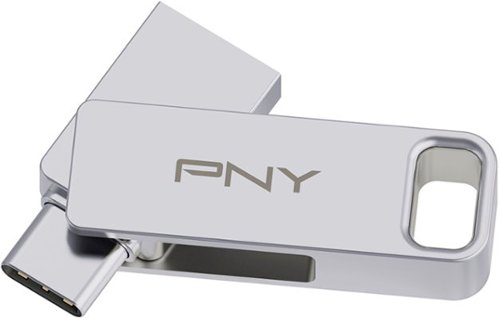 PNY 64GB DUO LINK USB 3.2 Type-C Dual Flash Drive - Silver BUY ONLINE