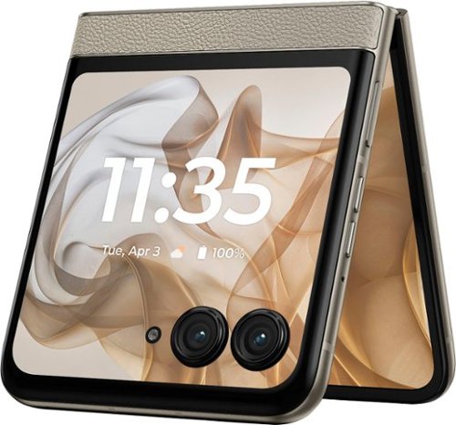 Motorola razr 2024 256GB (Unlocked) - Beach Sand GLOBAL SHIPPING
