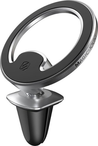 Scosche MagicMount MagSafe Magnetic Vent Mount for Mobile Phones - Black WORLDWIDE DELIVERY