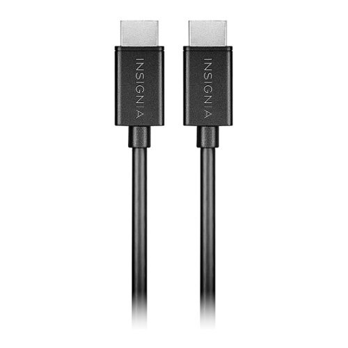 Insignia™ - Geek Squad Certified Refurbished 12' 4K Ultra HD HDMI Cable - Black-Front_Standard 