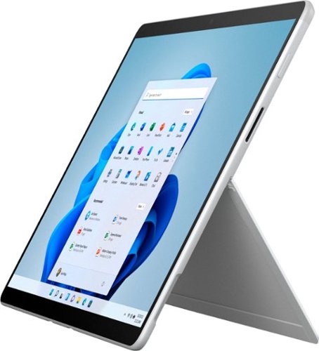 Refurbished Surface Pro X – 13” Touch Screen – Microsoft SQ1 – 8GB Memory – 256GB SSD – Device Only - Platinum