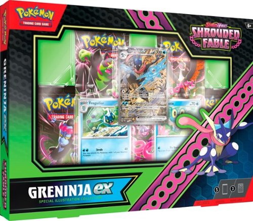 Pokémon Trading Card Game: Scarlet & Violet - Shrouded Fable Special Illustration Collection - Kingdra ex/Greninja ex - Styles May Vary GLOBAL SHIPPING