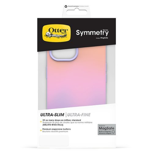 OtterBox Symmetry Series Hard Shell for MagSafe for Apple iPhone 15, Apple iPhone 14, and Apple iPhone 13 - Soft Sunset GLOBAL SHIPPING