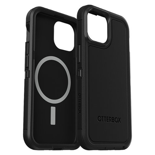 OtterBox - Defender Pro XT MagSafe Case for Apple iPhone 15 / iPhone 14 / iPhone 13 - Black
