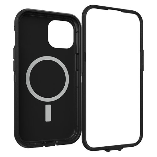 OtterBox Defender Series Pro XT Hard Shell for MagSafe for Apple iPhone 15, Apple iPhone 14, and Apple iPhone 13 - Black WORLDWIDE DELIVERY