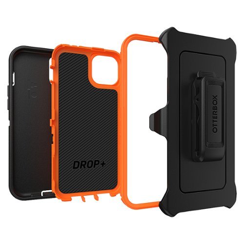 OtterBox Defender Series Pro Hard Shell for Apple iPhone 15 Plus and Apple iPhone 14 Plus - Realtree Blaze Edge (Camo Graphic) WORLDWIDE DELIVERY