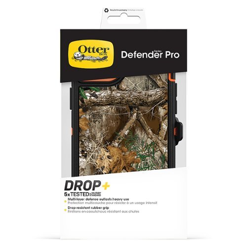 OtterBox Defender Series Pro Hard Shell for Apple iPhone 15 Plus and Apple iPhone 14 Plus - Realtree Blaze Edge (Camo Graphic) HOW TO BUY