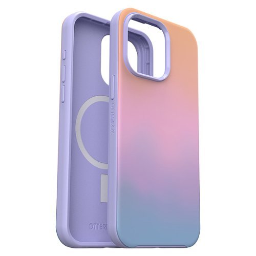 OtterBox - Symmetry for MagSafe Case for Apple iPhone 15 Pro Max - Soft Sunset